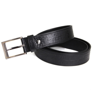 Leisure style pin buckle boys leather belt